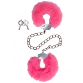 Металлические оковы с розовым мехом - Le Frivole - купить с доставкой в Архангельске