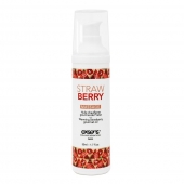 Разогревающее массажное масло  с ароматом клубники Gourmet Strawberry - 50 мл. - Exsens - купить с доставкой в Архангельске