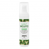 Разогревающее массажное масло с ароматом мохито Gourmet Mint Mojito - 50 мл. - Exsens - купить с доставкой в Архангельске