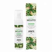 Разогревающее массажное масло с ароматом мохито Gourmet Mint Mojito - 50 мл. - Exsens - купить с доставкой в Архангельске