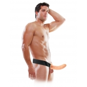 Полый страпон 8  Hollow Strap-On телесного цвета - 19 см. - Pipedream - купить с доставкой в Архангельске