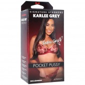 Мастурбатор-вагина Karlee Grey ULTRASKYN Pocket Pussy - Doc Johnson - в Архангельске купить с доставкой