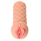 Телесный мастурбатор-вагина Elegance.002 с вибрацией - KOKOS - в Архангельске купить с доставкой
