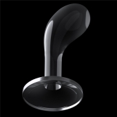 Прозрачный стимулятор простаты Flawless Clear Prostate Plug - 15 см. - Lovetoy - в Архангельске купить с доставкой