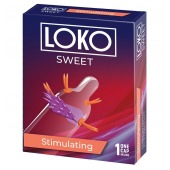 Стимулирующая насадка на пенис LOKO SWEET с возбуждающим эффектом - Sitabella - в Архангельске купить с доставкой