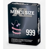 Стимулирующая насадка на пенис MEN SIZE 999 - Sitabella - в Архангельске купить с доставкой