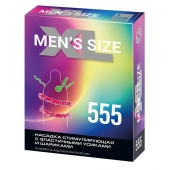 Стимулирующая насадка на пенис MEN SIZE 555 - Sitabella - в Архангельске купить с доставкой