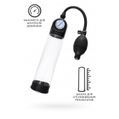 Прозрачная механическая помпа Roald с манометром - Sexus - в Архангельске купить с доставкой