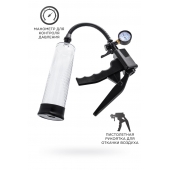 Прозрачная механическая помпа для пениса Viggo - Sexus - в Архангельске купить с доставкой