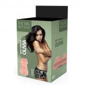 Телесный мастурбатор-вагина Olivia - Dream Toys - в Архангельске купить с доставкой