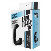 Черный вибромассажер простаты FantASStic Vibrating Prostate Massager - 11,3 см. - Dream Toys - в Архангельске купить с доставкой