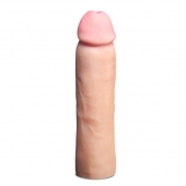 Телесная фаллическая насадка на пенис Magnum Xtender - 23 см. - Blush Novelties - в Архангельске купить с доставкой