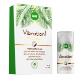 Возбуждающий гель с ароматом кокоса Vibration Coconut - 15 мл. - INTT - купить с доставкой в Архангельске