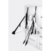 Черные секс-качели на дверь Anonymo №0505 - ToyFa - купить с доставкой в Архангельске