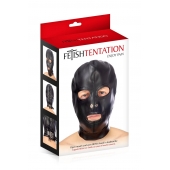 Маска-шлем с прорезями для глаз и рта - Fetish Tentation - купить с доставкой в Архангельске