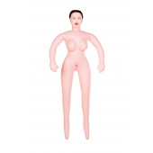 Надувная секс-кукла брюнетка с реалистичной головой - ToyFa - в Архангельске купить с доставкой