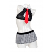 Надувная секс-кукла с реалистичной головой в костюме учительницы - ToyFa - в Архангельске купить с доставкой