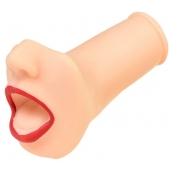 Мастурбатор-ротик с алыми губами - ToyFa - в Архангельске купить с доставкой