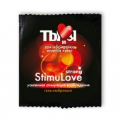 Разогревающий гель-лубрикант Stimulove Strong в одноразовой упаковке - 4 гр. - Биоритм - купить с доставкой в Архангельске