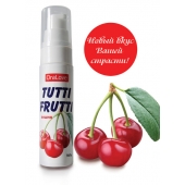Гель-смазка Tutti-frutti с вишнёвым вкусом - 30 гр. - Биоритм - купить с доставкой в Архангельске