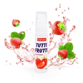 Гель-смазка Tutti-frutti с земляничным вкусом - 30 гр. - Биоритм - купить с доставкой в Архангельске