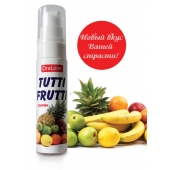 Гель-смазка Tutti-frutti со вкусом тропических фруктов - 30 гр. - Биоритм - купить с доставкой в Архангельске