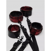 Изысканный набор фиксаций на кровати Reversible Under Mattress Restraint Set - Fifty Shades of Grey - купить с доставкой в Архангельске