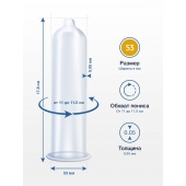 Презервативы MY.SIZE размер 53 - 10 шт. - My.Size - купить с доставкой в Архангельске