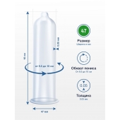 Презервативы MY.SIZE размер 47 - 3 шт. - My.Size - купить с доставкой в Архангельске