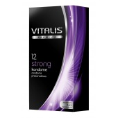 Презервативы с утолщённой стенкой VITALIS PREMIUM strong - 12 шт. - Vitalis - купить с доставкой в Архангельске