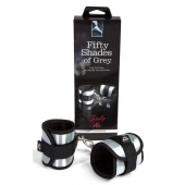 Серо-черные наручники Totally His - Fifty Shades of Grey - купить с доставкой в Архангельске