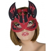 Маска дьяволицы с рожками - LOVETOY (А-Полимер) - купить с доставкой в Архангельске