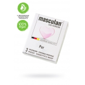 Супертонкие презервативы Masculan Pur - 3 шт. - Masculan - купить с доставкой в Архангельске