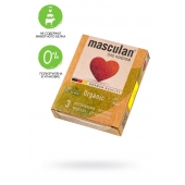 Экологически чистые презервативы Masculan Organic - 3 шт. - Masculan - купить с доставкой в Архангельске