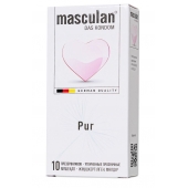 Супертонкие презервативы Masculan Pur - 10 шт. - Masculan - купить с доставкой в Архангельске