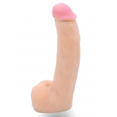 Телесная насадка Harness с коннектором - 19 см. - LOVETOY (А-Полимер) - купить с доставкой в Архангельске