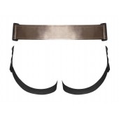 Бронзовый пояс для насадок Curious Harness - Strap-on-me - купить с доставкой в Архангельске