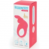 Розовое эрекционное виброкольцо Happy Rabbit Rechargeable Rabbit Cock Ring - Happy Rabbit - в Архангельске купить с доставкой