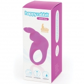 Фиолетовое эрекционное виброкольцо Happy Rabbit Rechargeable Rabbit Cock Ring - Happy Rabbit - в Архангельске купить с доставкой