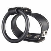 Двойное кольцо выносливости на пенис DUAL STAMINA RING - BlueLine - в Архангельске купить с доставкой