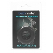 Чёрное эрекционное кольцо Barbarian - Bathmate - в Архангельске купить с доставкой