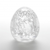 Мастурбатор-яйцо Keith Haring EGG DANCE - Tenga - в Архангельске купить с доставкой