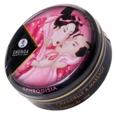 Массажная свеча Rose Petals с ароматом розы - 30 мл. - Shunga - купить с доставкой в Архангельске