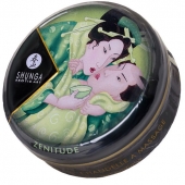 Массажная свеча Exotic Green Tea с ароматом зелёного чая - 30 мл. - Shunga - купить с доставкой в Архангельске