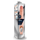 Телесная насадка на пенис 10 Inch Cock Sheath Extender - 25 см. - Blush Novelties - в Архангельске купить с доставкой