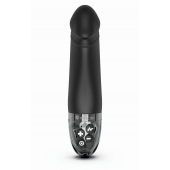 Черный вибратор с электростимуляцией Real Deal Neal - 16,5 см. - MyStim - купить с доставкой в Архангельске