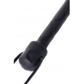 Чёрный стек с фигуркой леопарда на наконечнике - 21 см. - ToyFa - купить с доставкой в Архангельске