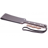 Гладкий мягкий удлиненный пэддл с заклепками - 32 см. - Crazy Handmade - купить с доставкой в Архангельске