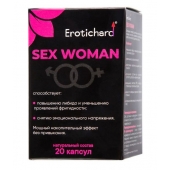 Капсулы для женщин Erotichard sex woman - 20 капсул (0,370 гр.) - Erotic Hard - купить с доставкой в Архангельске