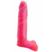 Розовая насадка-фаллос для трусиков Harness - 16,5 см. - LOVETOY (А-Полимер) - купить с доставкой в Архангельске